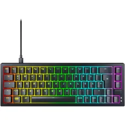 CHERRY xtrfy K5V2 Compact (DE, Kabelgebunden), Tastatur, Schwarz