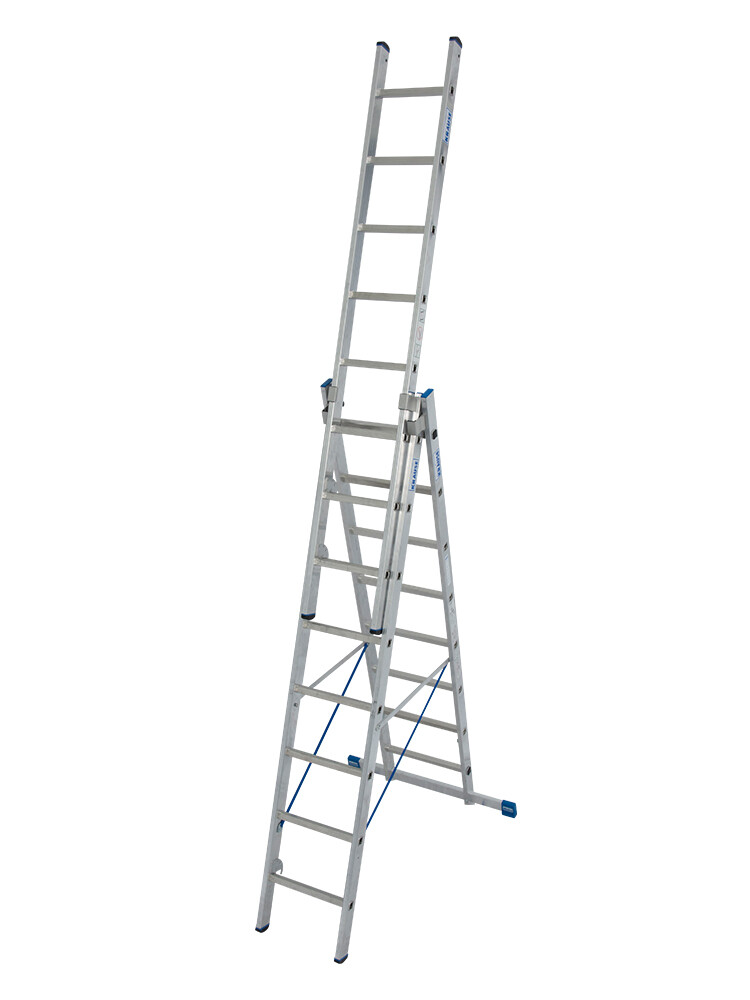 KRAUSE STABILO 3x8 Sprossen Vielzweckleiter | Neue Norm - Art-Nr: 133748