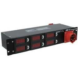 Eurolite, Steckdosenleiste, SBM-16 Stromverteiler (6x)