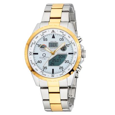 Chronograph, bunt (bicolor), Armbanduhren, Herren, Chronograph
