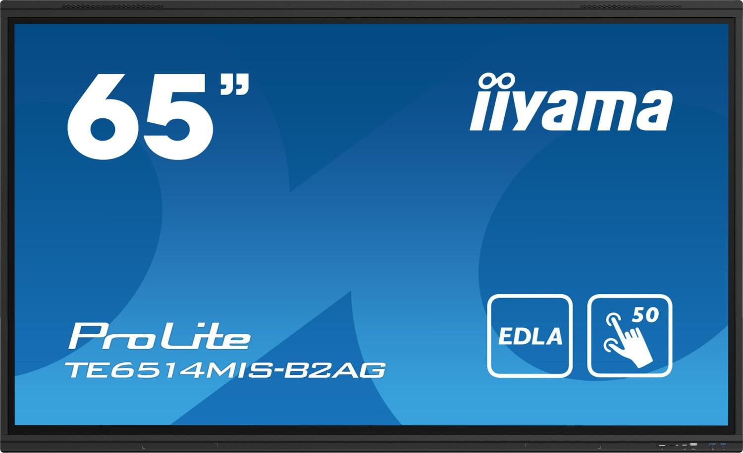 iiyama ProLite TE6514MIS-B2AG 163,9cm (65") 4K UHD Digital Signage Monitor HDMI/DP