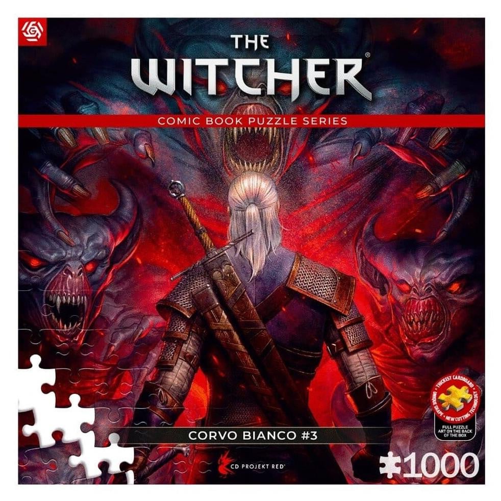 Good Loot Puzzel The Witcher Corvo Bianco 1000 stukjes