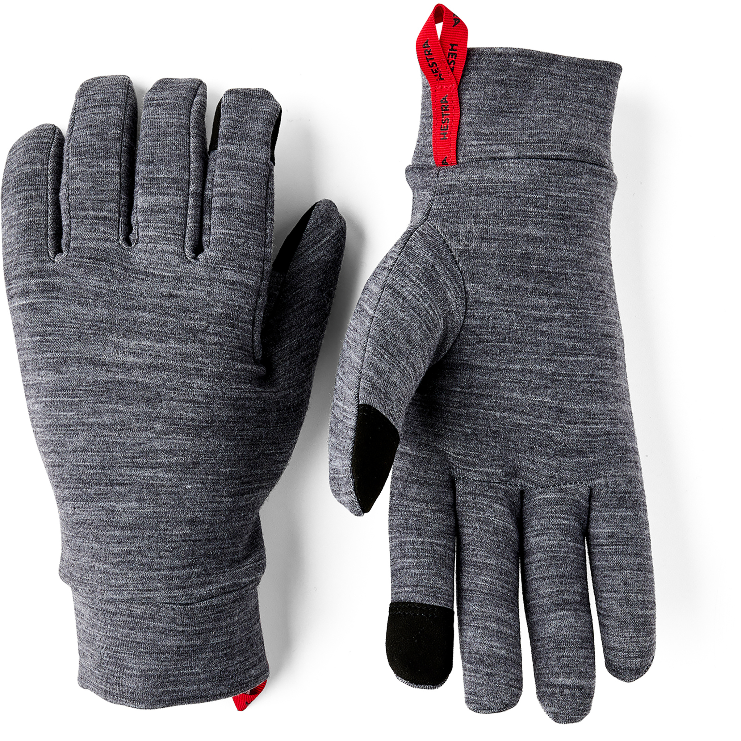 Hestra Touch Point Thermo Fingerhandschuhe grau Größe 11 Trekking Schnell trocknend
