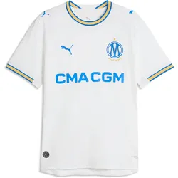 Puma, Herren, Fussballtrikot, Authentisches Heimtrikot OM 2026/27 (L), Blau, Weiss
