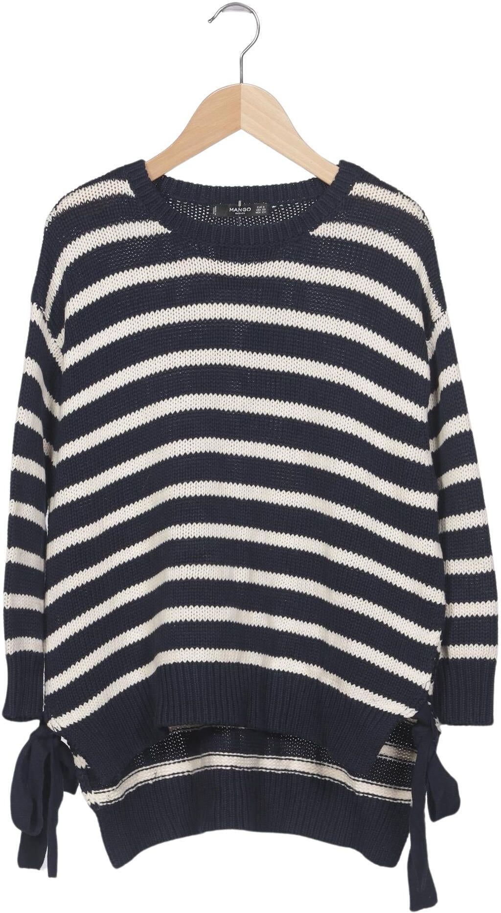 Mango Damen Pullover, Mehrfarbig, Gr. S, Baumwolle - Second Hand