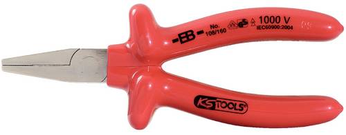 KS Tools 117.1298 Flachzange Werkzeugstahl 160mm