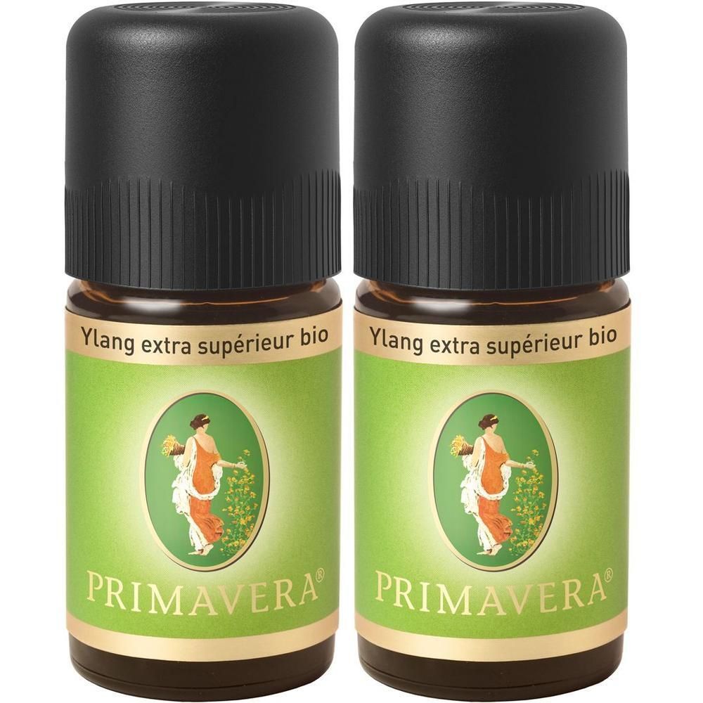 Ylang Extra superieur Bio ätherisches Öl 2x 2x5 ml Ätherisches