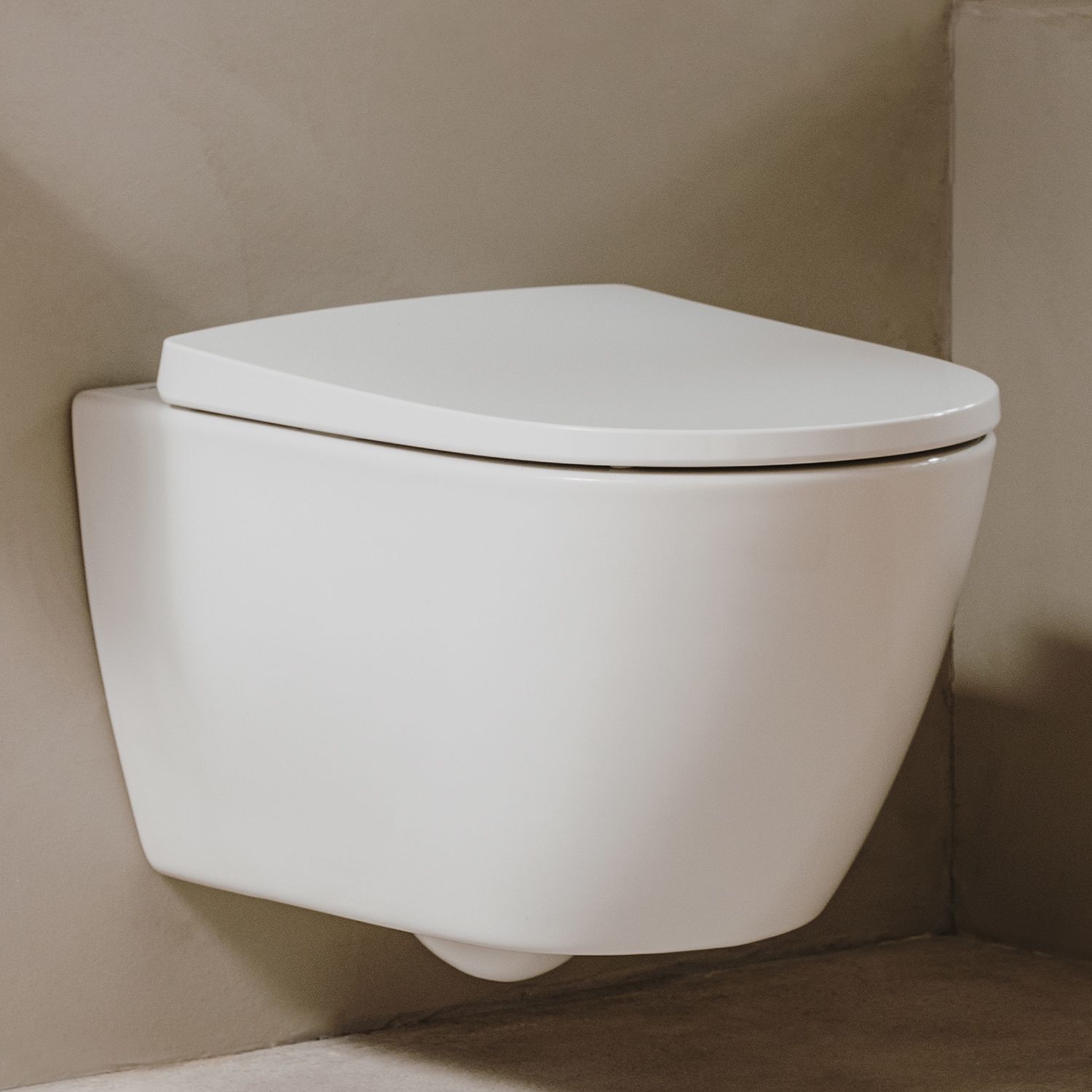 Roca Ona wall-mounted toilet rimless A346687000