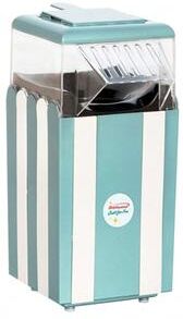 Brentwood PC-488BL Classic Striped 8-Cup Hot Air Popcorn Maker