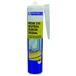 PROTEC Profi-Silikon N (Neutral) PNSW 310 weiss MHD