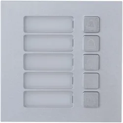Dahua, Klingel + Türsprechanlage, DHI-VTO4202F-MB5 (Drahtgebunden, Ethernet, Kabelgebunden)