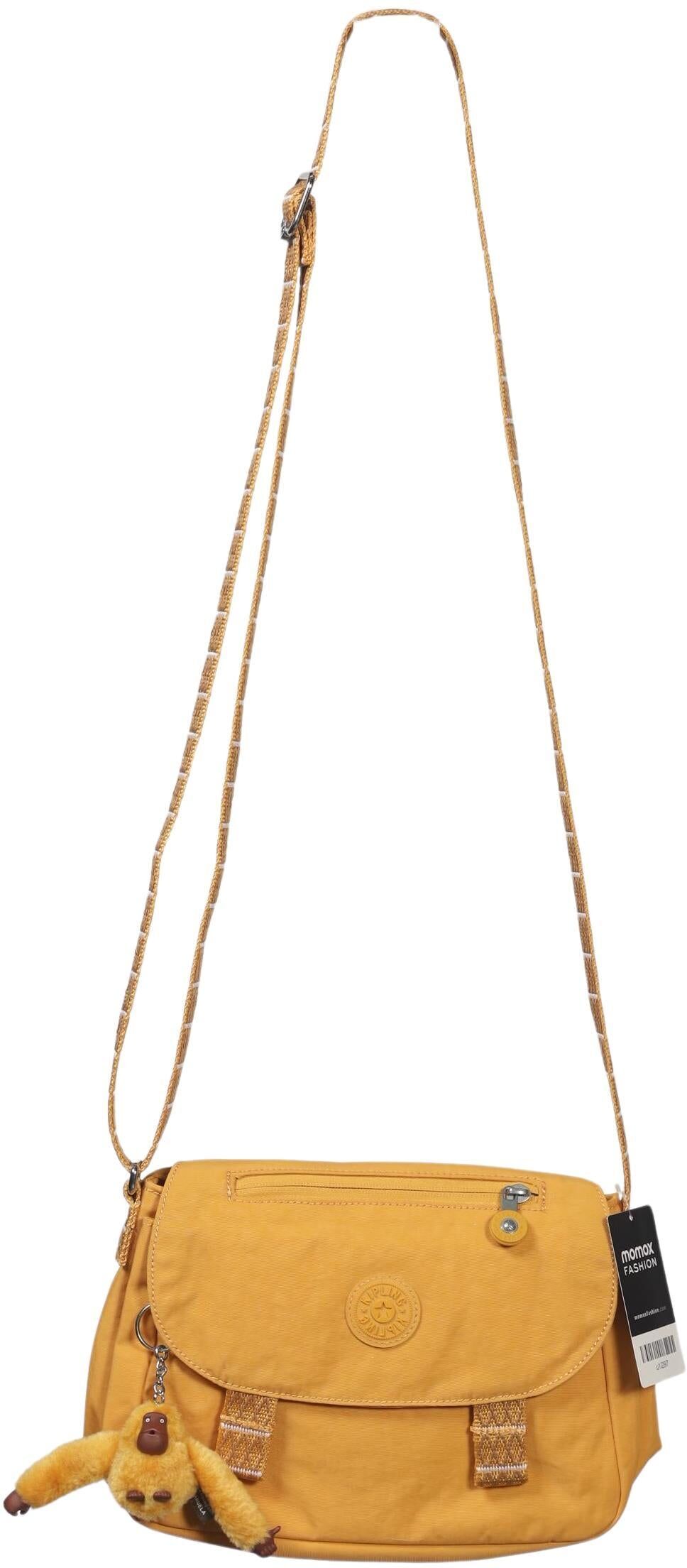 Kipling Damen Handtasche klein, Gelb, Synthetik - Second Hand