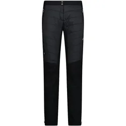CMP Campagnolo, Damen, Outdoorhose, Hybride Wanderhose für Damen (24), Schwarz