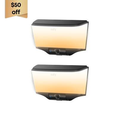 eufy Wall Light Cam S4 (2 pack) White