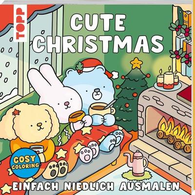 Cosy Coloring - Cute Christmas, Taschenbuch von Anna Guillet, Frechverlag GmbH, 978-3-7358-8244-8