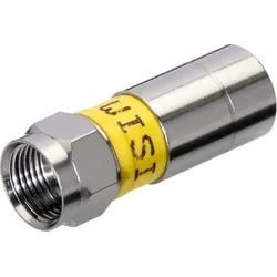 10 Stk. Wisi F-Compress-Stecker DV15N 19632