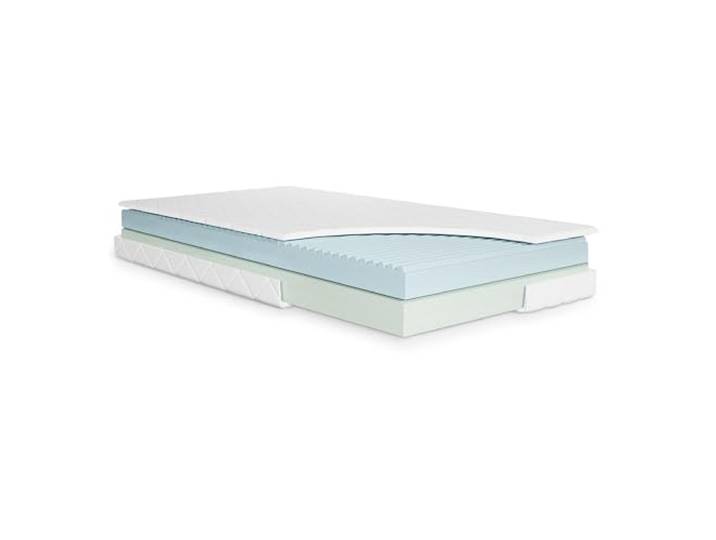 Julius Zöllner Jugendmatratze Duosoft Junior – Hochwertige Juniormatratze, Atmungsaktiver Kaltschaum mit Wellenprofil, OEKO-TEX Standard 100, Made in Germany, Größe 90x200cm