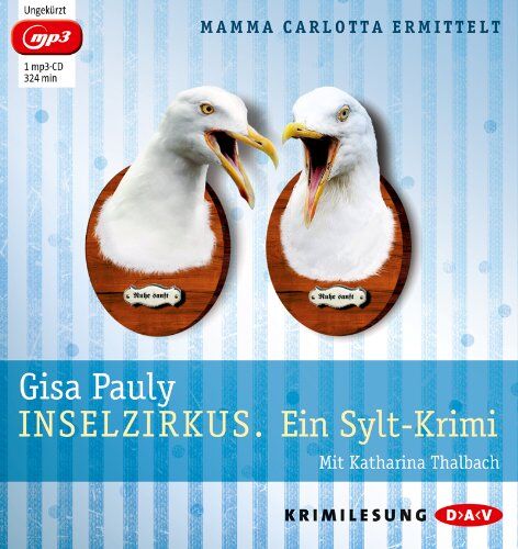 Gisa Pauly - Inselzirkus. Ein Sylt-Krimi (mp3-Ausgabe): 1 mp3-CD - Preis vom 09.10.2026 07:28:09 h