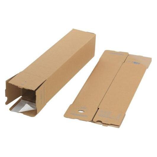 Rajapack Raja Versandrohr 430 (L) x 105 (Ø) mm Verschlusslasche Braun (10 Stk.) (QP2R)