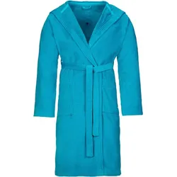 Vossen Unisex-Bademantel Texas turquoise L