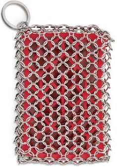 HIC Kitchen Chainmail Cast Iron Scrubber