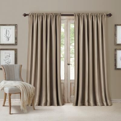 Threadmade All Seasons Blackout Window Curtain (Single Panel)