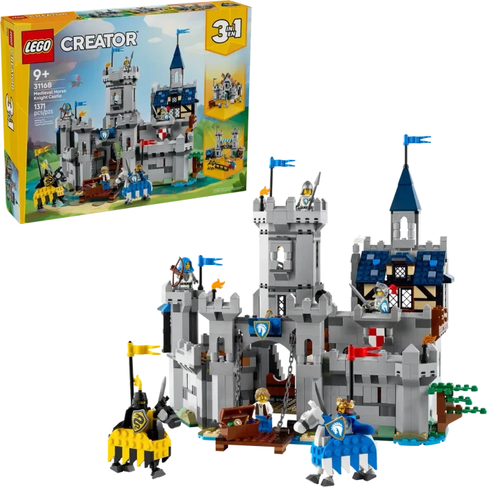 LEGO Creator 3 in 1 31168 Ritterburg im Mittelalter