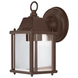 OSRAM ENDURA Classic Lantern Square S E27 Rusty Außenwandleuchte