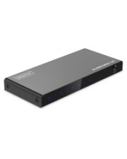 DIGITUS HDMI Splitter 1x4 4K/60Hz HDCP 2.3 EDID Control Digital/Display/Video (DS-55337)