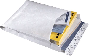 BONG Faltentaschen Tyvek Expander DIN C4 ohne Fenster weiß mit 3,8 cm Falte, 100 St.