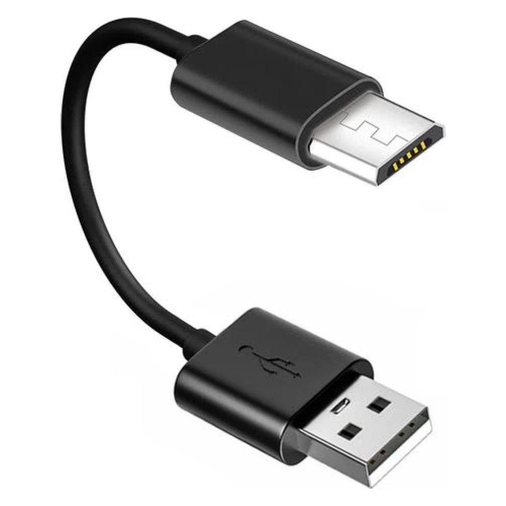 PowerGuard Extra Short MicroUSB Charge & Transfer (0.12 m, USB 2.0) (00033233)