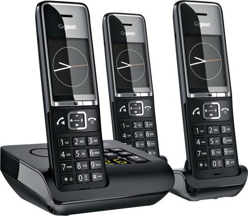 Gigaset COMFORT 550A, Analoges Telefon, Kabelloses Mobilteil, Freisprecheinrichtung, 200