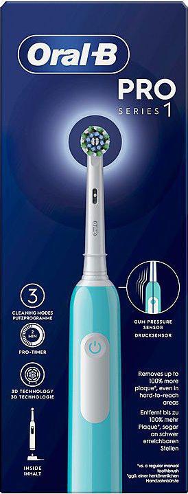 Oral-B PRO Series 1 CrossAction Elektrische Zahnbürste Caribbean Blue