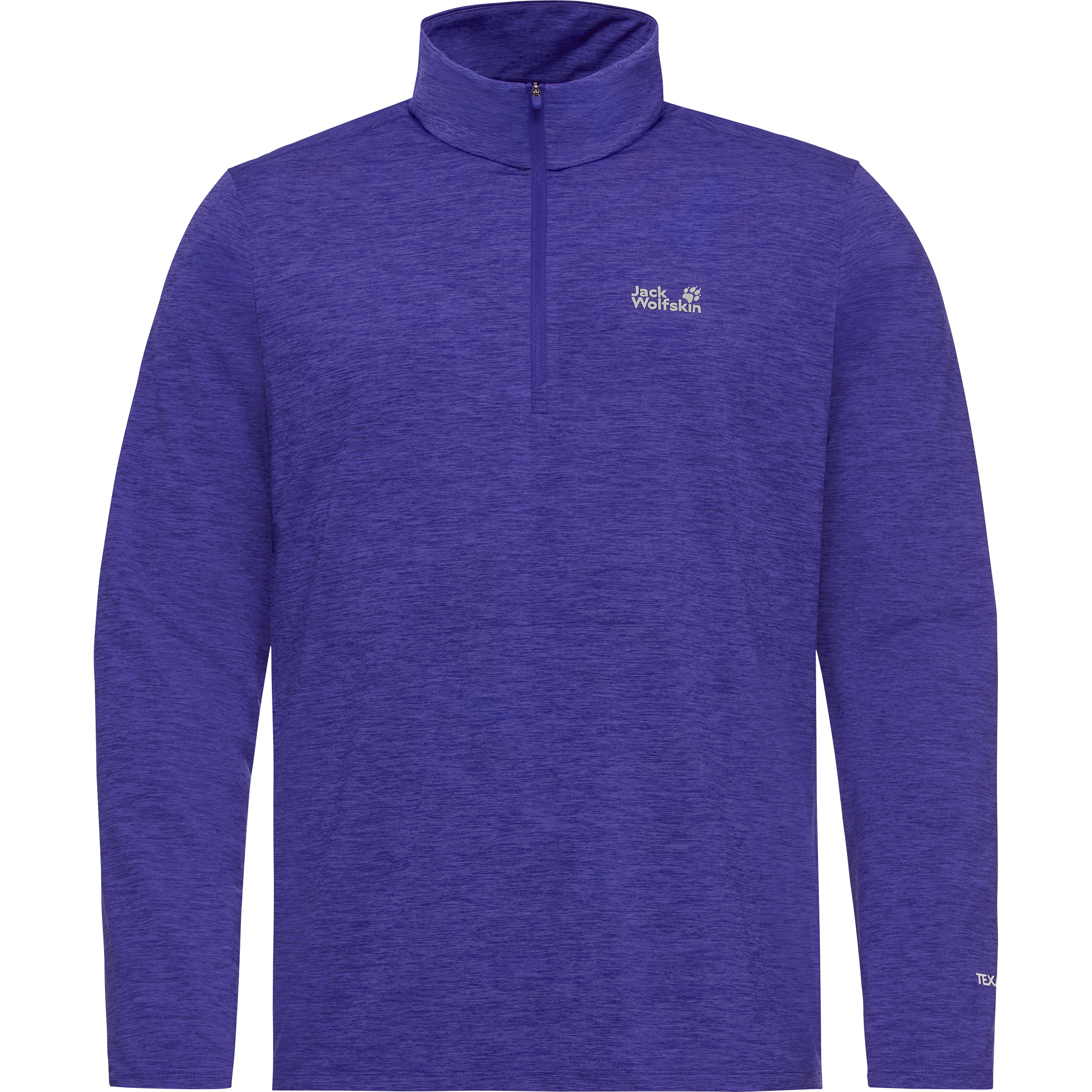 Jack Wolfskin Trail Half Zip Herren Longsleeves blau Größe XL Trekking Schnell trocknend