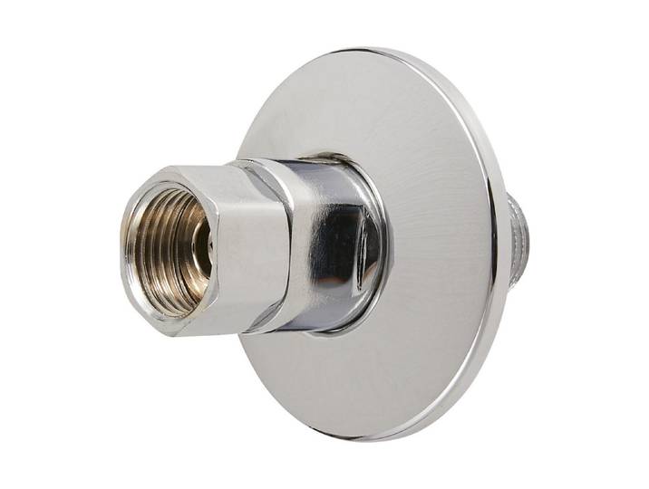 Armaturenanschluss Grau-Silber