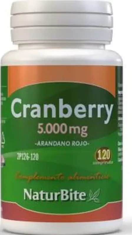 Naturbite Cranberry Arandano Rojo 5000 mg 120 comp