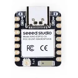 Seeed XIAO ESP32-C6, Wi-Fi 6, BLE 5.0, Zigbee, Thread, 512KB SRAM, 4MB Flash, UART, SPI, RISC-V - Auswahl: Ohne Header
