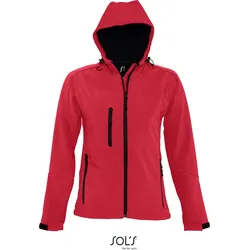 SOLS Damen Kapuzen 3-Lagen Softshell Jacke Softshell-Jacke 46802
