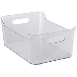 alpina Kühlschrank-Aufbewahrungsbox 33.5x24x14cm, Kühlschrank Zubehör, Transparent