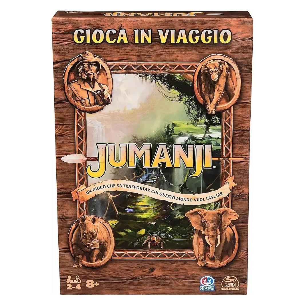Spin Master Jumanji Spielen in (Deutsch, Englisch, Italienisch, 2 - 4 Spieler) (GTAV1880)