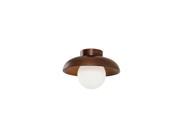 Plafonnier en bois Hand-T - Noyer / Blanc