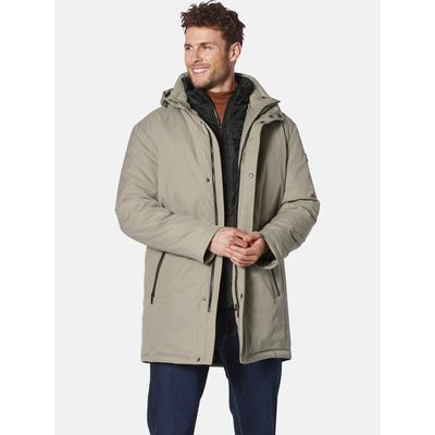 Parka BABISTA "Parka MARSETULLI", Herren, Gr. 24, beige, Obermaterial: 100% Polyester COOLMAX PES(Coolmax)., Jacken Parka