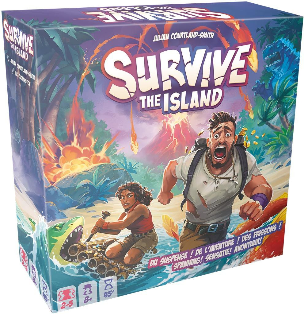 Asmodee Survive the Island - Strategisch familiespel vol avontuur