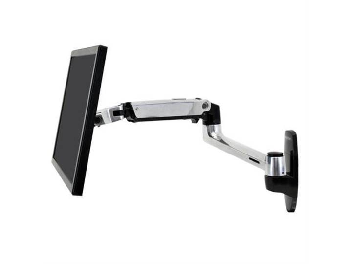 Ergotron LX Series LX Wall Mount LCD Arm, 11,3 kg, 86,4 cm (34'), 75 x 75 mm, 100 x 100 mm, Aluminium 45-243-026