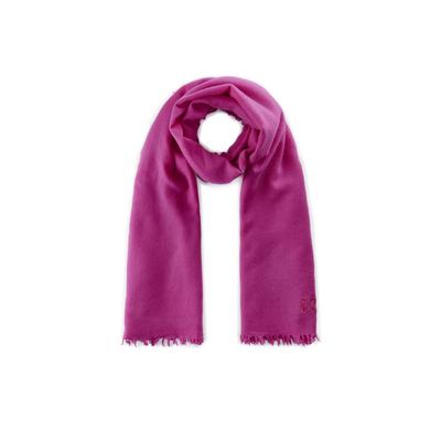 Modetuch CODELLO "Codello Schal", Damen, pink (dunkelpink), Casual, Modetücher, im unifarbenen Look