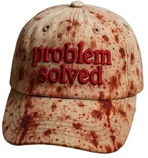Uplift Treasures Bloody Halloween Baseball Cap a