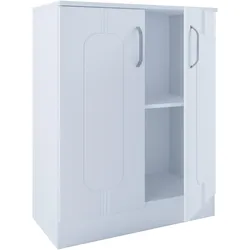 VCM, Kommode + Sideboard, Holz Kommode Sideboard Highboard Anrichte Schrank Balia 2 Drehtüren (70 x 36 x 87 cm)