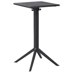 GARTEN-BARTISCH 60/60 cm Schwarz Lemnos