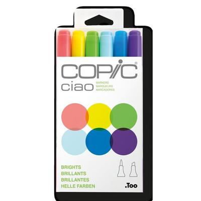 Marker Copic Ciao Helle Farben 6er Set