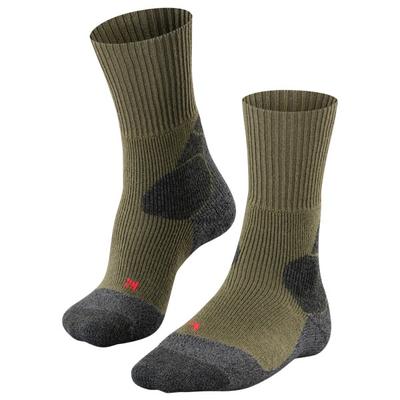 Falke - TKX Expedition - Wandersocken 42-43 | EU 42-43 oliv